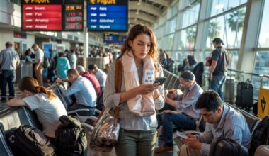 Travellers Stranded At Orlando International Airport In Florida, United States, As 387 Flights Are Delayed And 30 Cancelled, Disrupting Spirit, Frontier, Delta, JetBlue, Southwest And More Airlines