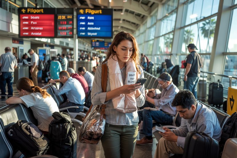 Travellers Stranded At Orlando International Airport In Florida, United States, As 387 Flights Are Delayed And 30 Cancelled, Disrupting Spirit, Frontier, Delta, JetBlue, Southwest And More Airlines