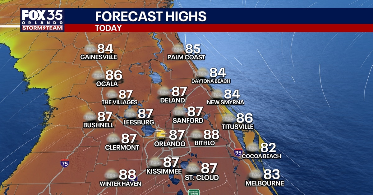 Orlando weather: Record highs this weekend amid extreme Florida drought