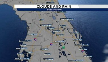 Central Florida braces for strong cold front. How much rain is expected?