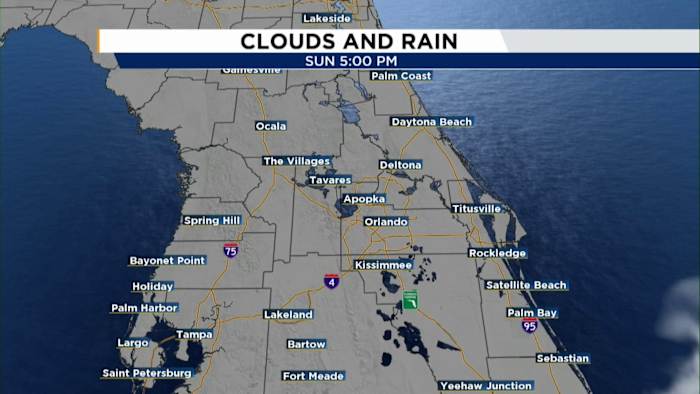 Central Florida braces for strong cold front. How much rain is expected?