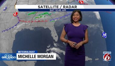 Near-record warmth before cold front hits Central Florida