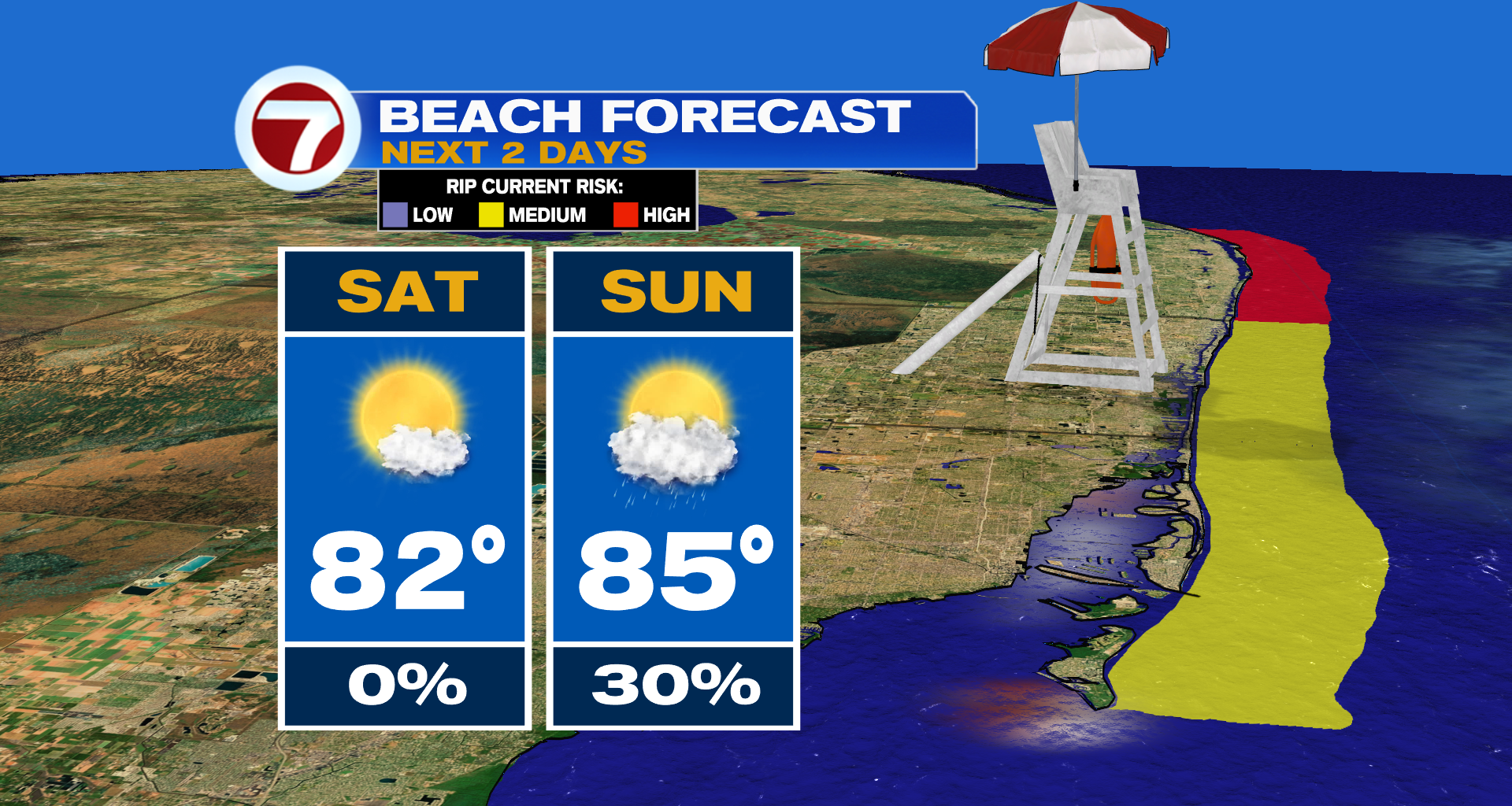 Warm Weekend Ahead - WSVN 7News | Miami News, Weather, Sports