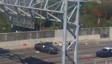 Reports of fatal crash blocks southbound lanes of I-95 in Hollywood