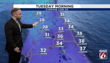 From record highs to hoodie weather. Central Florida’s wild weather week