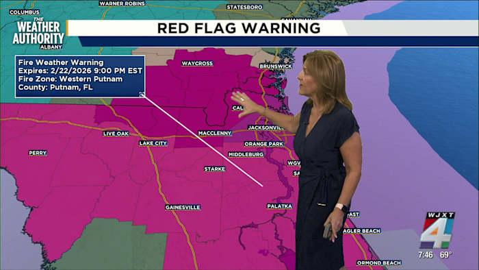 Meteorologist Michelle McCormick has your Sunday forecast