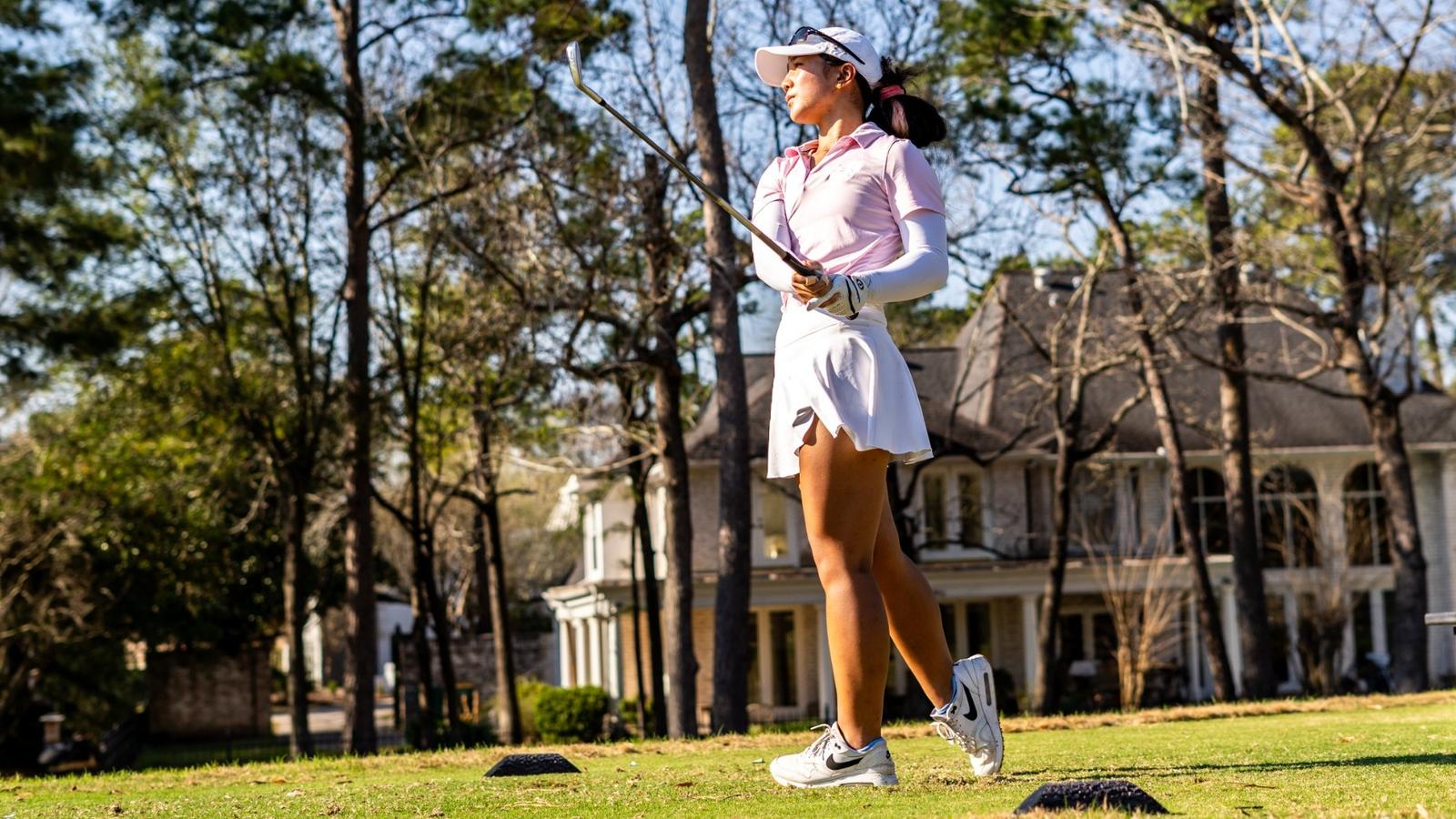 Isabelle Hurrion at Texas Golf Throwdown