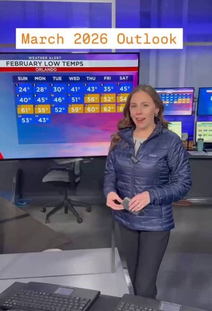 Will March be more spring or winter in Florida?