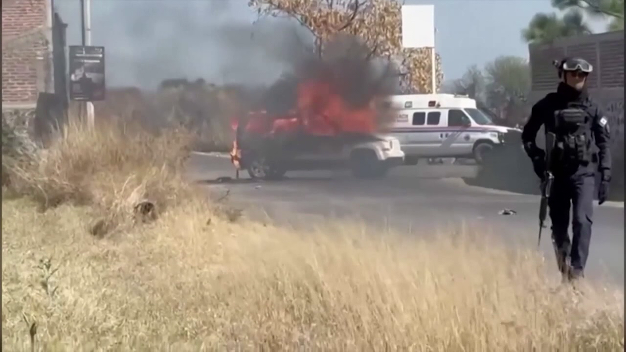 Tampa Bay area tourists witness violent cartel retaliation in Mexico after 'El Mencho' killed