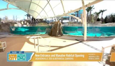 Jacksonville Zoo and Botanical Gardens to open new entrance with Manatee River on March 6th.