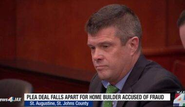 Plea deal falls apart for St. Johns County home builder accused of fraud after objections from alleged victims
