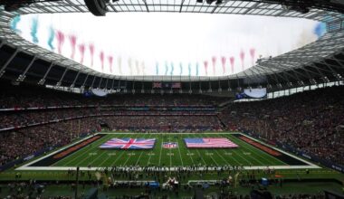 Jaguars, Commanders host teams for NFL's 3 London games