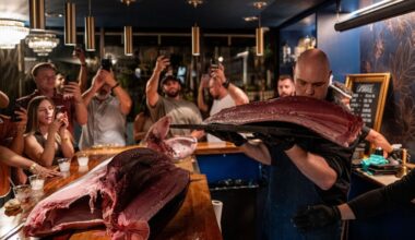 Watch a Massive Tuna Carving and Eat a Six-Course Dinner at Kosher Miami Restaurant Maison Ostrow