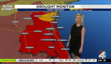 Jacksonville prepares for much-needed rain as drought persists