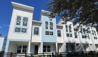 11 affordable townhomes completed as Habitat for Humanity wraps up The Grove in South St. Pete