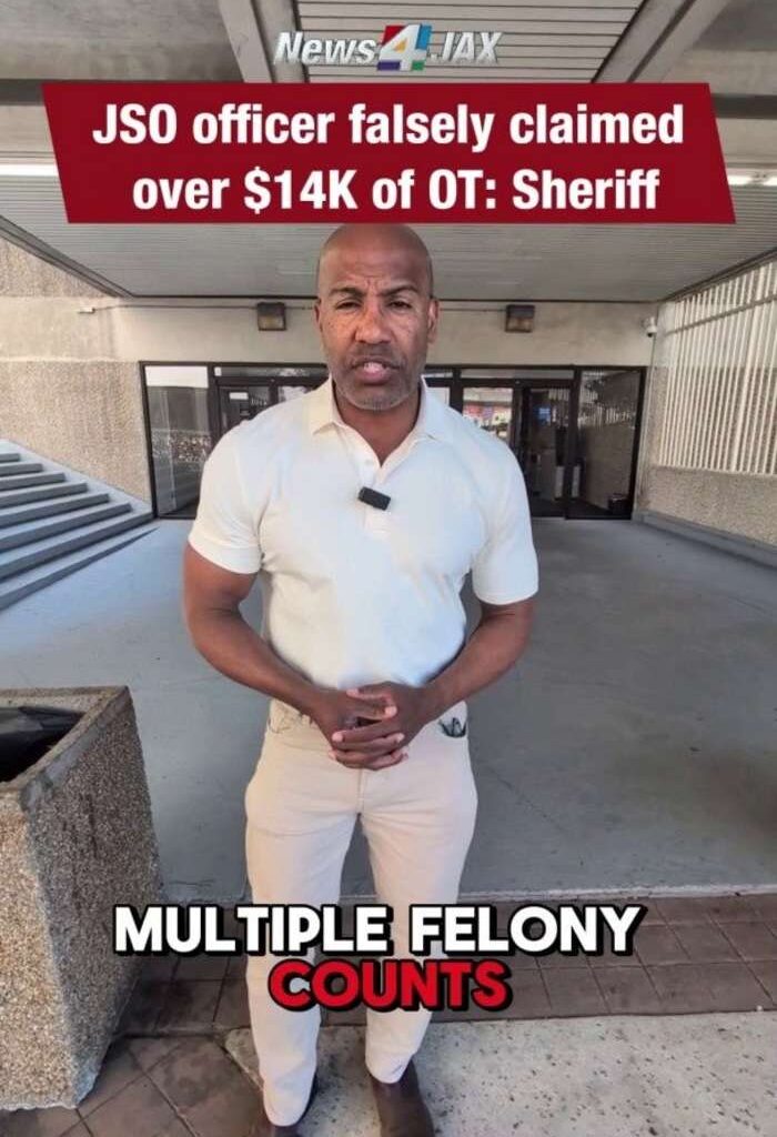 Officer accused of falsely claiming OT was with girlfriend instead, who was also his boss: JSO