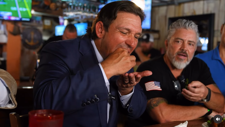 Ron DeSantis isn't quite full