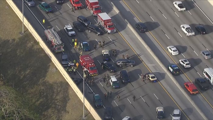 Florida Turnpike closes near Sunrise Boulevard in Broward