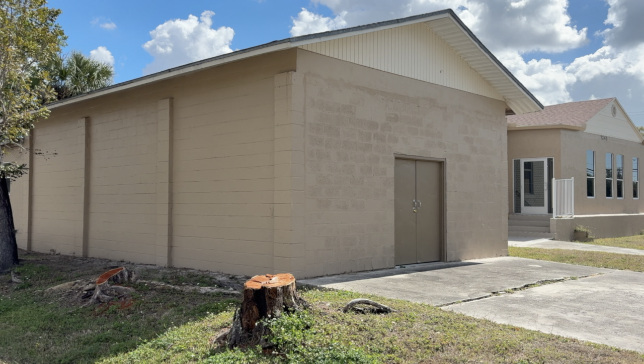 The building where the Harlem Heights Volunteer Fire Dept lived