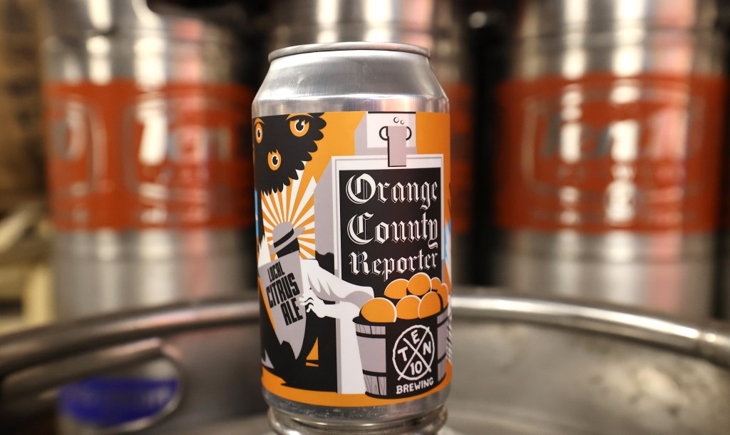 Orlando Sentinel, Ten10 Brewing pair to celebrate 150 years of news with citrus ale