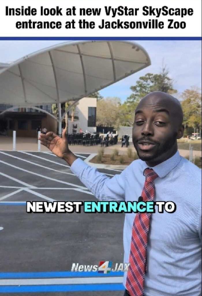 New VyStar SkySkape entrance ready to open soon at the Jacksonville Zoo