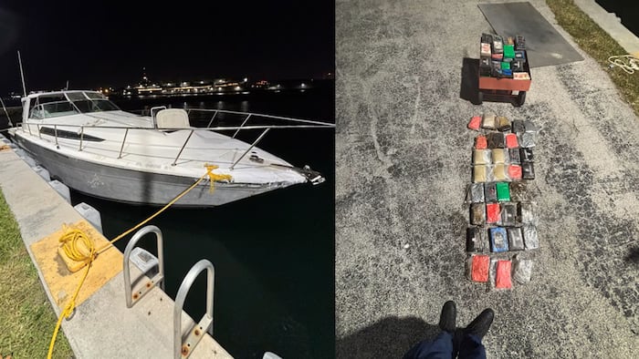 Coast Guard seizes $1.3 million in narcotics after busting suspected drug smuggling boat off Miami coast