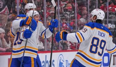 Lyon makes 27 saves against former Florida teammates, Sabres top Panthers 3-2