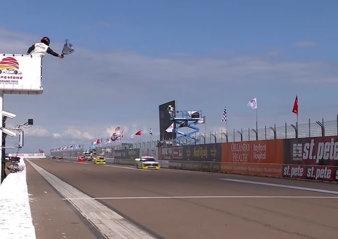 Layne Riggs survives to win inaugural race at St. Petersburg – BGMSportsTrax