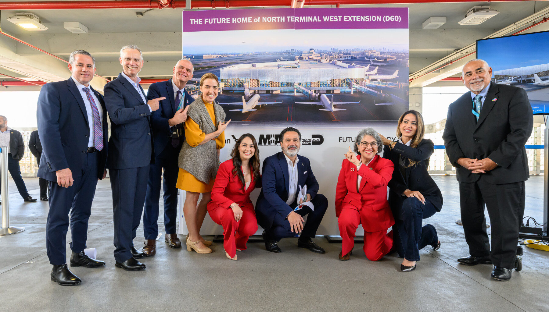 Miami-Dade County Mayor and American Airlines unveil plans for MIA’s Concourse D expansion