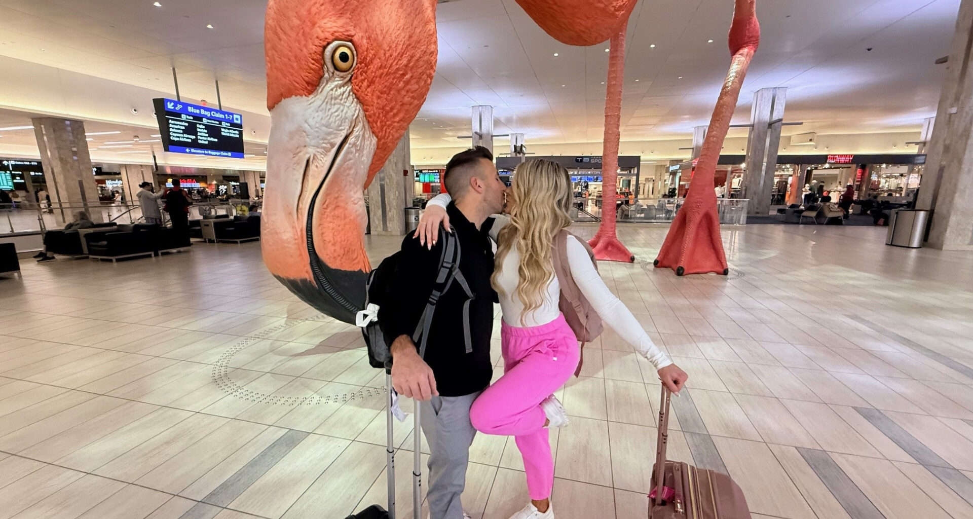 Top 5 spots for romance at Tampa International Airport