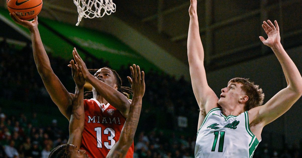 No. 23 Miami (Ohio) moves to 24-0 with 90-74 win at Marshall :: WRAL.com