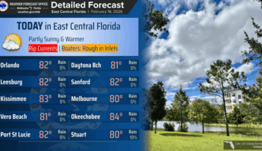 Temperatures peak above 80 for much of Central Florida – Orlando Sentinel