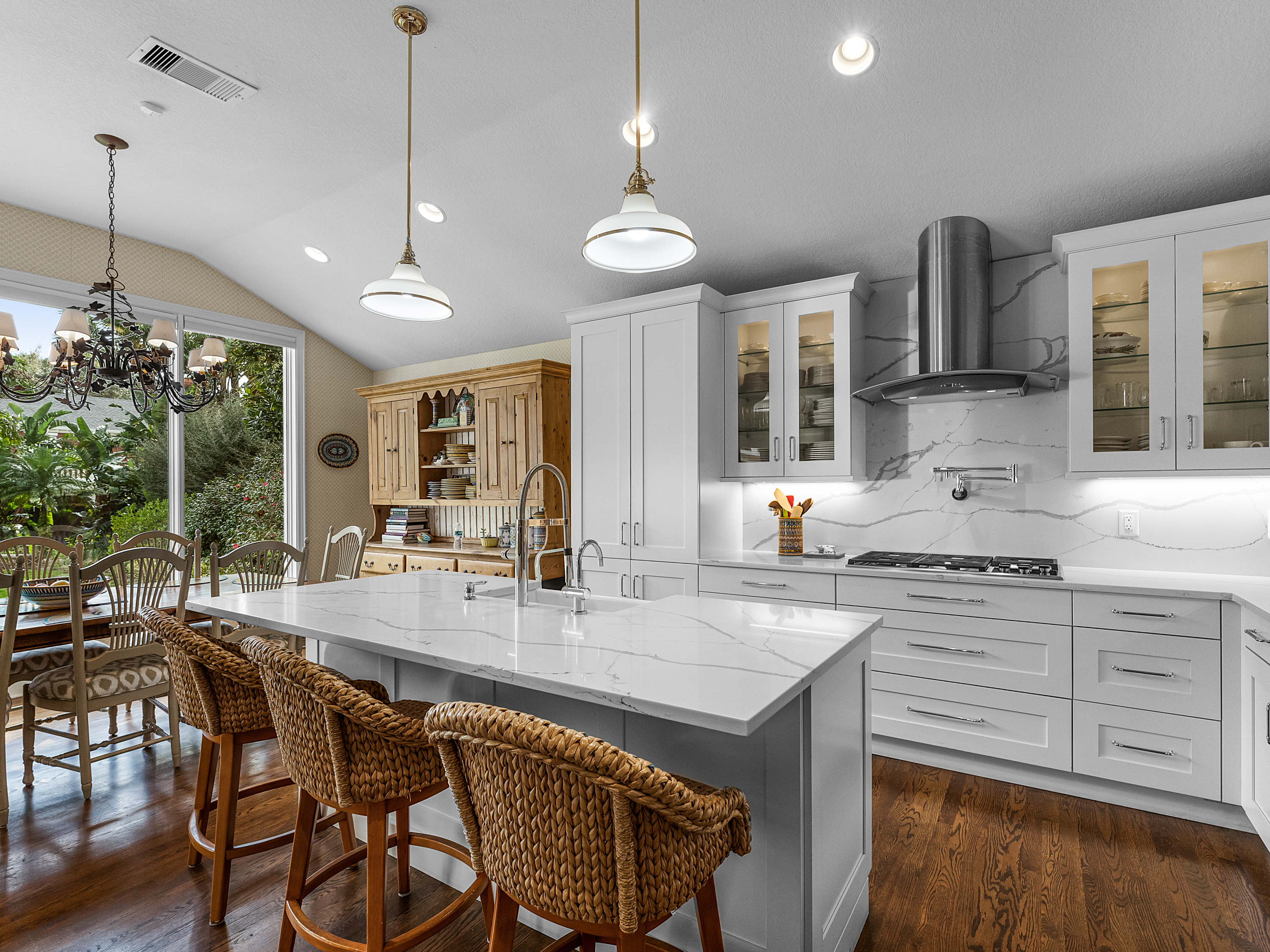The kitchen of the home at 1120 Palmer Avenue before...