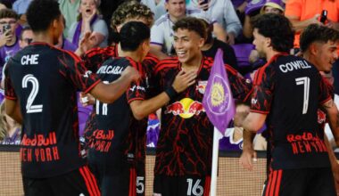 Julian Hall scores twice, Red Bull down Orlando 2-1 in Michael Bradley’s debut