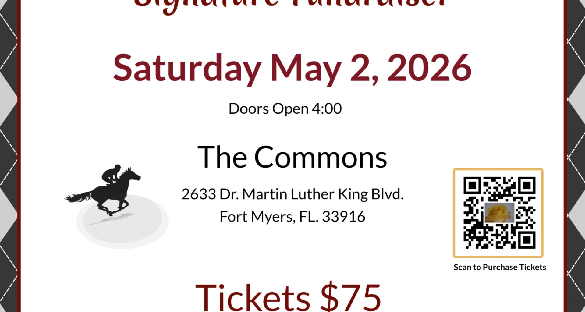 2026 Run for the Roses Flyer scaled 768x995