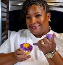 King specializes in cupcake bouquets.