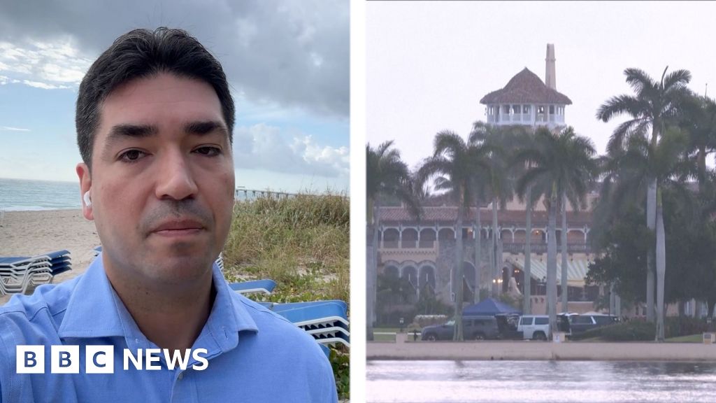 BBC reports from Florida where Trump is directing attacks against Iran