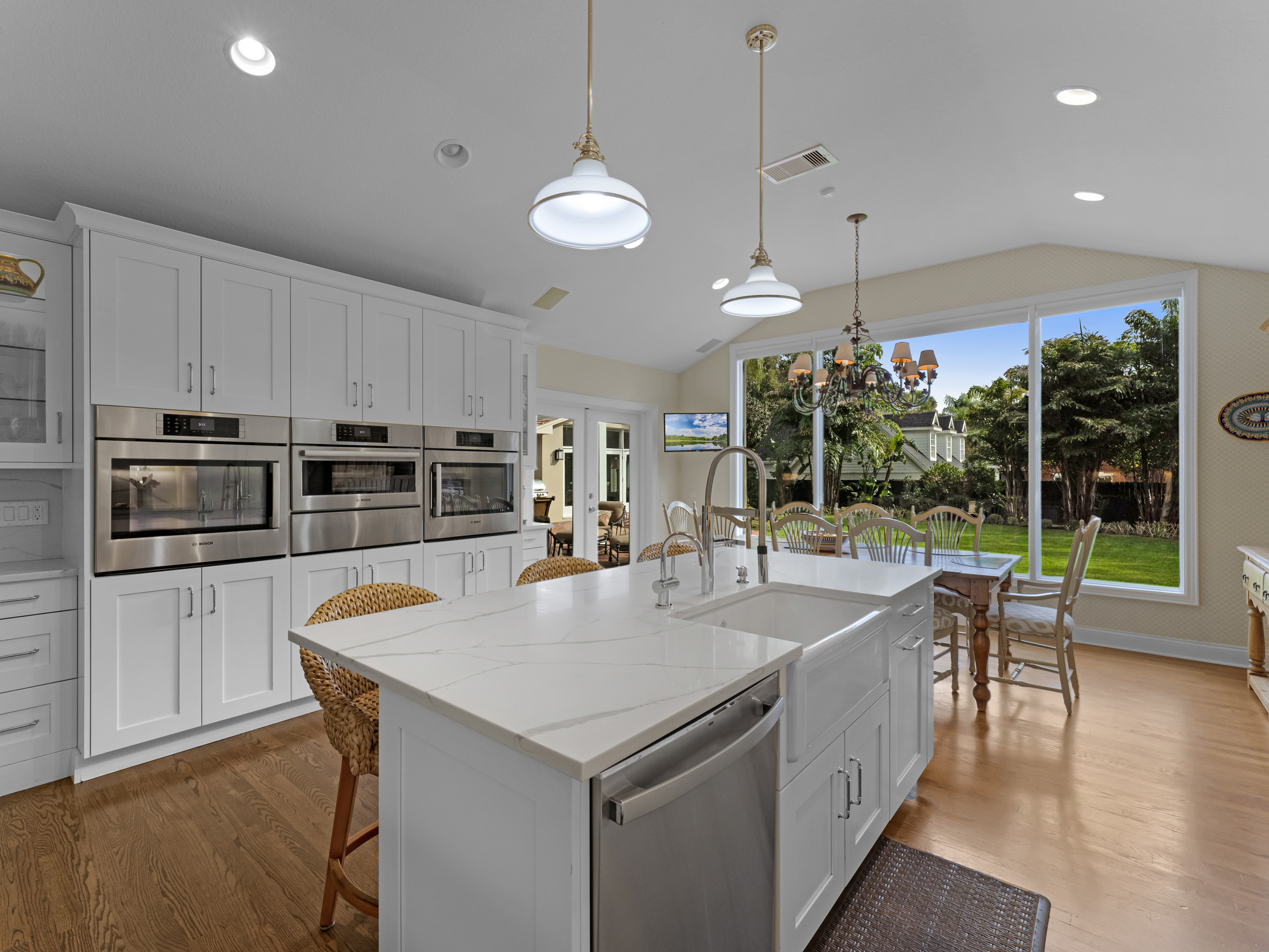 The kitchen of the home at 1120 Palmer Avenue before...