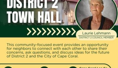 Council Member Lehmann Hosting District 2 Town Hall March 7