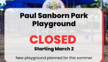New Playground Coming to Paul Sanborn Park