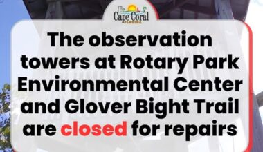 Rotary Park Observation Towers Temporarily Closed