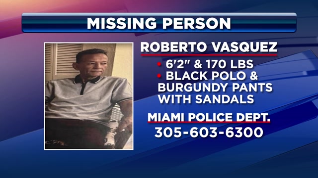Search underway for 68-year-old man reported missing from Overtown - WSVN 7News | Miami News, Weather, Sports