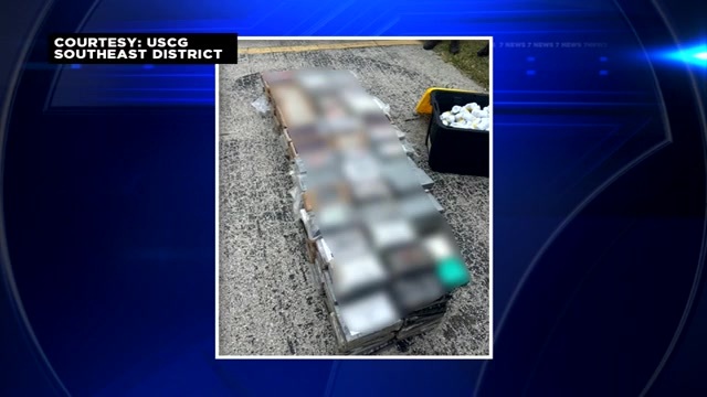 Coast Guard seizes over 700 pounds of cocaine from 2 boats off Port Everglades - WSVN 7News | Miami News, Weather, Sports
