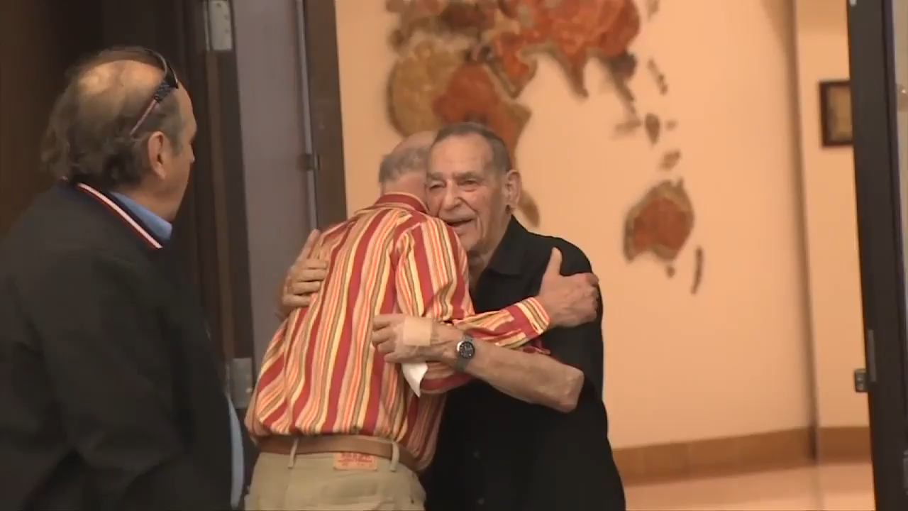 Local World War II veteran marks major milestone as family, friends hold special centennial celebration - WSVN 7News | Miami News, Weather, Sports