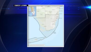 SFWMD issue water warning for several South Florida counties amid water supply concerns - WSVN 7News | Miami News, Weather, Sports