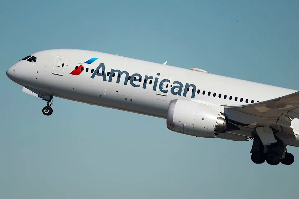 An American Airlines Boeing plane in October 2025Credit: Kevin Carter/Getty