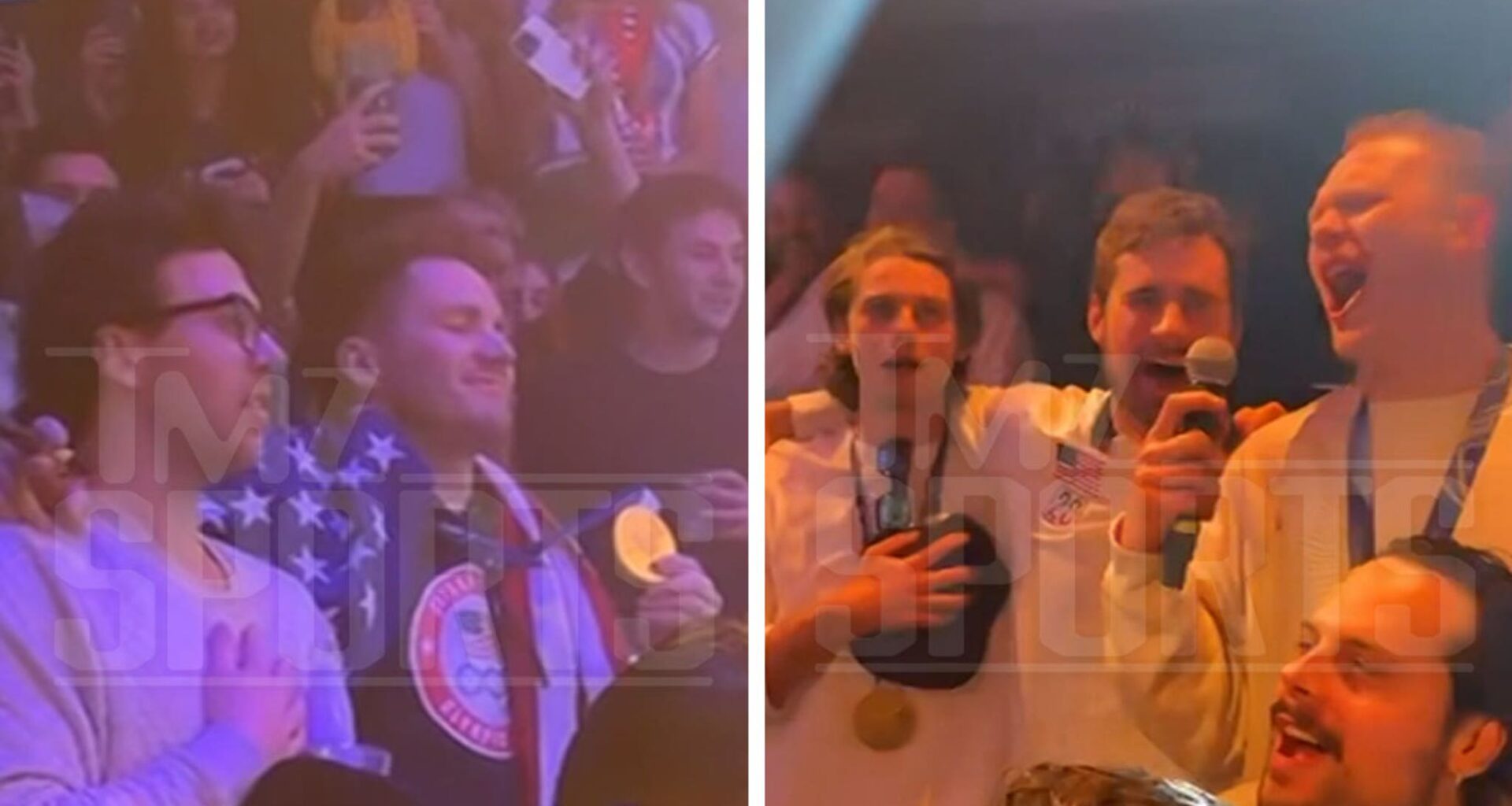 Team USA Men's Hockey Parties in Miami After Olympic Gold Win in Milan
