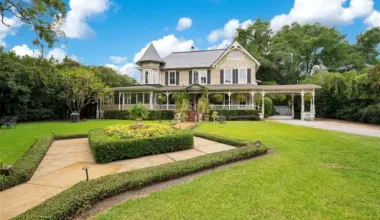 True Queen Anne Victorian home built in 1884 now for sale in downtown Orlando