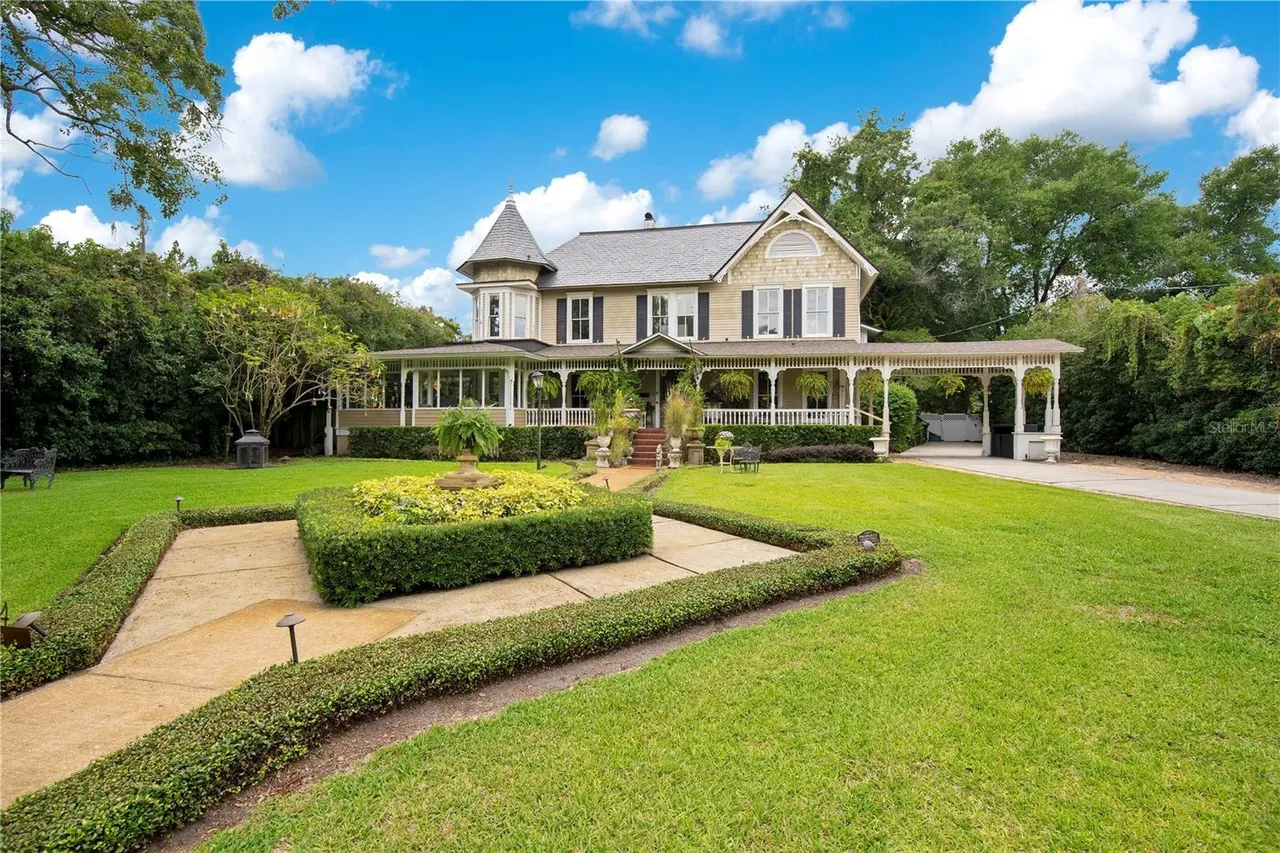 True Queen Anne Victorian home built in 1884 now for sale in downtown Orlando