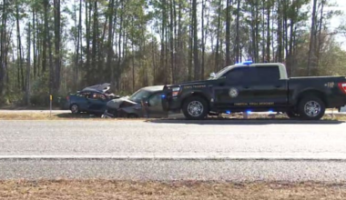 Northbound lanes of US-301 blocked near Baldwin due to deadly crash
